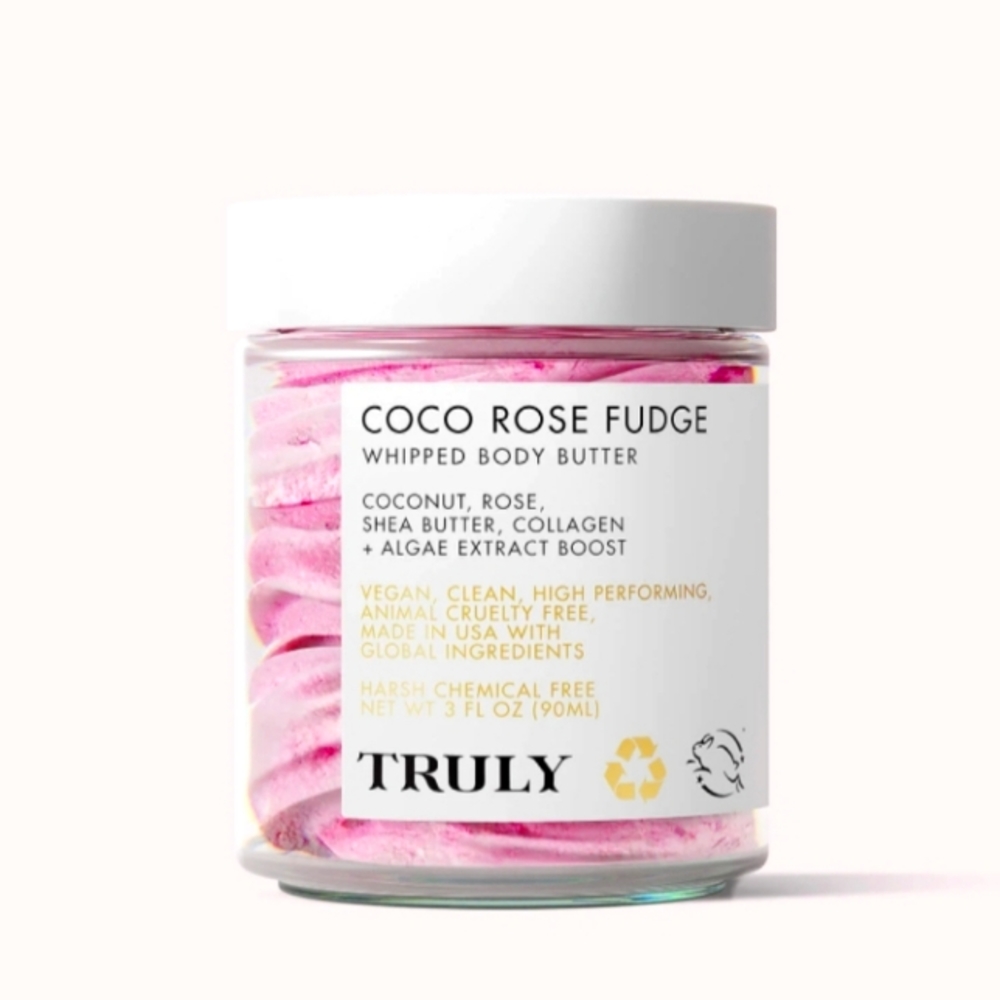 TRULY Beauty's Coco Rose Fudge Whipped Body Butter